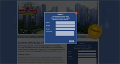 Desktop Screenshot of gardeniagolfcitynoida.in
